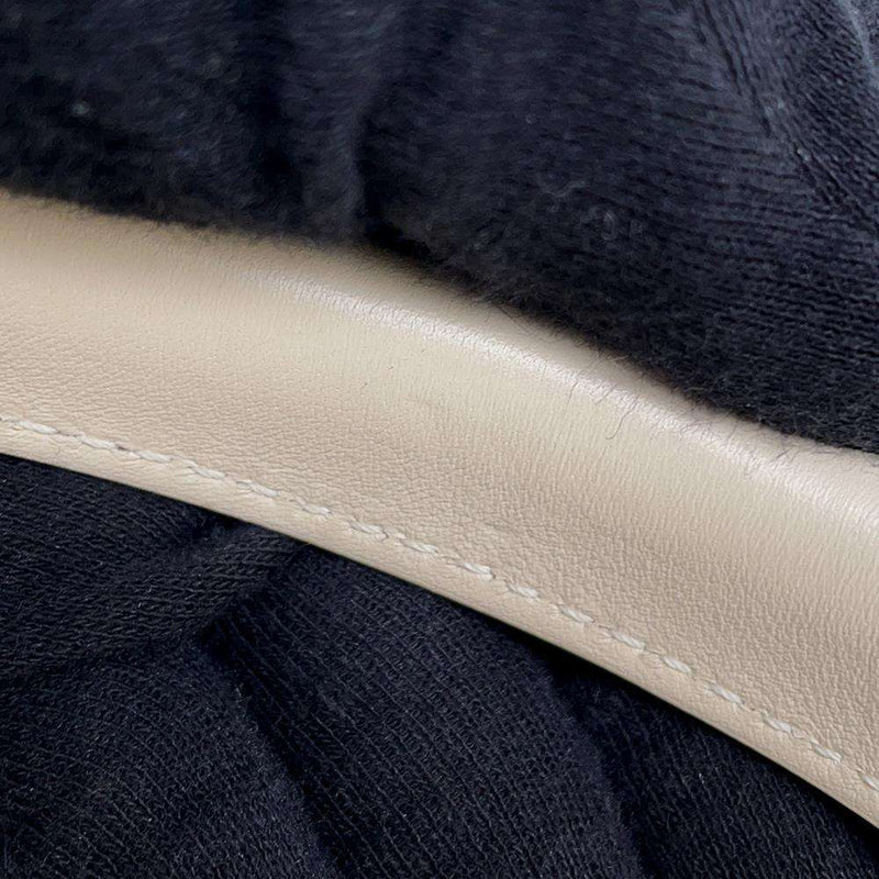 CHANEL Sac Tote Deauville à Chaîne Ivory
