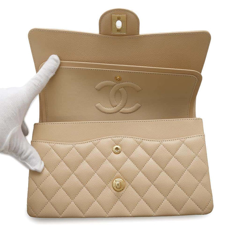 CHANEL Matelasse Beige