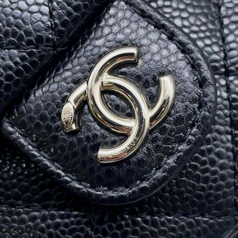 CHANEL Sac à Dos Matelassé CC Logo