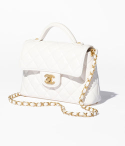 CHANEL PETIT SAC A RABAT AVEC POIGNE