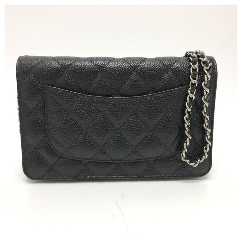 CHANEL - Wallet On Chain Caviar Noir